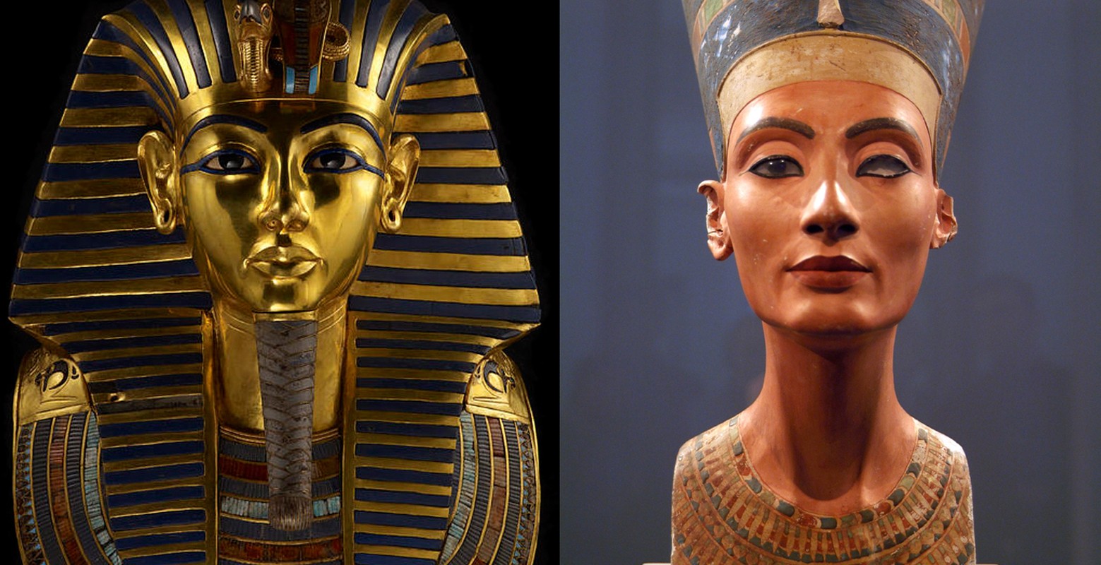 Тутанхамон и Нефертити