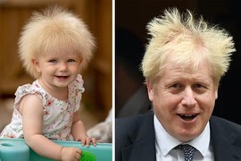 Bé Layla và Thủ tướng Anh Boris Johnson