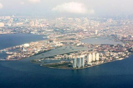 Nhiều thành phố ven biển châu Á đang bị sụt lún