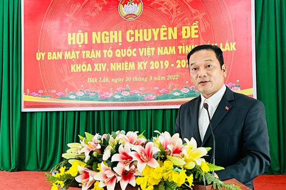 Đắk Lắk: Tân Chủ tịch UBMTTQ Việt Nam tỉnh là ai?