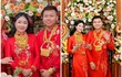 Gia thế “khủng” cặp đôi gồng mình đeo vàng ngày đám cưới