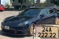Porsche Panamera tiền tỷ của đại gia Lào Cai trúng biển “ngũ quý 2”