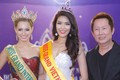 Lan Khuê được Chủ tịch Miss Grand International sang VN mời dự thi
