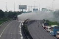 Long An: Cháy ôtô tải trên cao tốc TP HCM – Trung Lương 