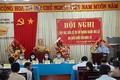 Chủ tịch VUSTA Phan Xuân Dũng và các ứng viên ĐBQH khoá XV tiếp xúc cử tri huyện Ninh Sơn
