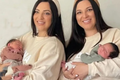Video: Chị em sinh đôi cùng sinh con một ngày, em bé cân nặng bằng nhau