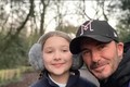 Loạt ảnh chụp thân mật giữa David Beckham và con gái gây tranh cãi
