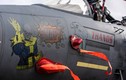 Không quân Hoàng gia Anh hóa trang cho tiêm kích F-15E đón Halloween cực độc