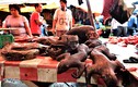 Hãi hùng khu chợ bán thịt khỉ ở Indonesia