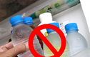 Đừng dùng chai nhựa đựng nước trong tủ lạnh vì cực độc hại