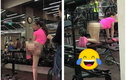 Thản nhiên mặc như không vào phòng gym, gái trẻ khiến mọi người xấu hổ thay