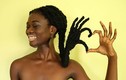 Tác phẩm tạo hình mái tóc siêu độc đáo của cô gái da đen