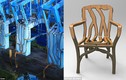 Kỳ công tạo những chiếc ghế trăm triệu từ thân cây non