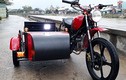 Xe máy Honda Wave độ sidecar 3 bánh cực độc tại Bình Định 