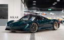 McLaren Speedtail khoác áo carbon xanh hàng độc tại Bahrain