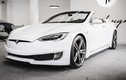 Ngắm "bạch mã" Tesla Model S mui trần đầy sang chảnh