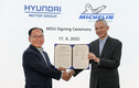 Hyundai "bắt tay" Michelin để phát triển lốp riêng cho ôtô điện