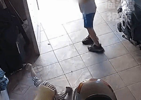 Cậu bé dẫm đạp đầu đứa trẻ 2 tuổi để cướp đồ ăn vặt 