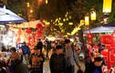 Chợ hoa Tết truyền thống hút khách về đêm