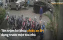 Video: Trộm bẻ khóa xe SH ở Hà Nội