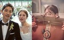 Song Hye Kyo mang bầu, thiết kế túi xách gắn tên ông xã?