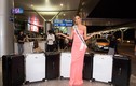 Hoàng Thùy đóng phạt 2000 USD vì mang 12 kiện hàng lý thi Miss Universe