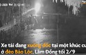 Video: Xe container đâm ôtô tải trên đèo Bảo Lộc