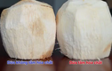 Mẹo phân biệt dừa bị “tắm trắng” bằng hóa chất