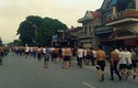 Cảnh hàng trăm học viên cai nghiện Hải Phòng trốn trại diễu phố