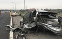 Xế sang Mercedes tông xe Ford nát bét trên cao tốc HN-Hải Phòng