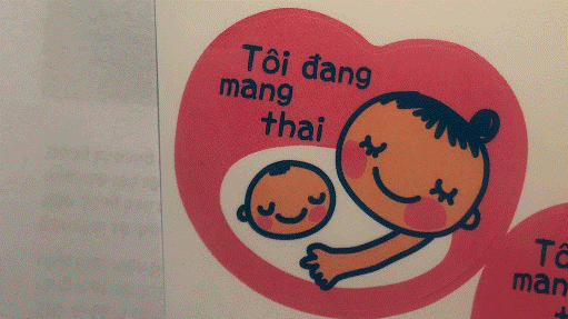 Miếng dán “tôi đang mang thai” hiệu quả ở Nhật, có ổn ở Việt Nam?