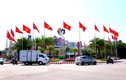 Thành phố Hải Dương khác lạ, rực rỡ cờ hoa chào mừng SEA Games 31