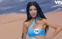Thúy Vân lộ ngực khi diễn bikini trong bán kết Hoa hậu Hoàn vũ VN