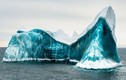 Cực độc tảng băng ngọc lục bảo tuyệt mỹ ở Nam Cực