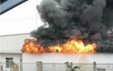 Hải Phòng: Khói lửa bốc cao mù mịt ở KCN Tân Liên