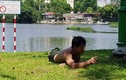 Sự thật đằng sau vụ thanh niên gặm cỏ ở hồ Thiền Quang