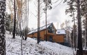 Choáng ngợp trước biệt thự gỗ lung linh hơn 500m2 tại Nga