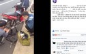 Chàng trai cảm động vì được sửa xe miễn phí trên cầu Nhật Tân