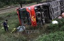 Hà Nam: Lật xe khách trên Quốc lộ 21B, 7 người bị thương