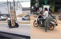 Phát hoảng với những pha “làm xiếc” trên đường của người Việt