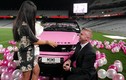 Cầu hôn bạn gái bằng Range Rover Evoque màu hồng "siêu độc"