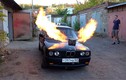BMW E30 3 Series phun lửa nhờ động cơ phản lực MIG-23 