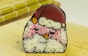 Cách cuộn sushi hình ông già Noel ngộ nghĩnh