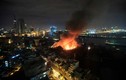 Ảnh: Cháy nổ kinh hoàng tại nhà kho trong cảng Sài Gòn