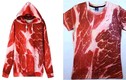 Ăn theo bão giá tăng phi mã, áo in hình thịt lợn tươi sống gây sốt chợ mạng