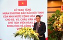 Nhà khoa học Việt nhận Huân chương Bắc đẩu Bội tinh của Pháp