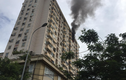 Nổ bình ga rung chuyển chung cư tại Hà Nội, khói đen nghi ngút
