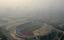 Chỉ số ô nhiễm không khí cao kỷ lục, trời Hà Nội xuất hiện "sương" mù mịt 