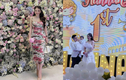 Tổ chức sinh nhật con gái, "cô dâu  200 cây vàng" gây choáng