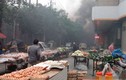 Hiện trường vụ nổ lớn tại khu chợ ở Tân Cương